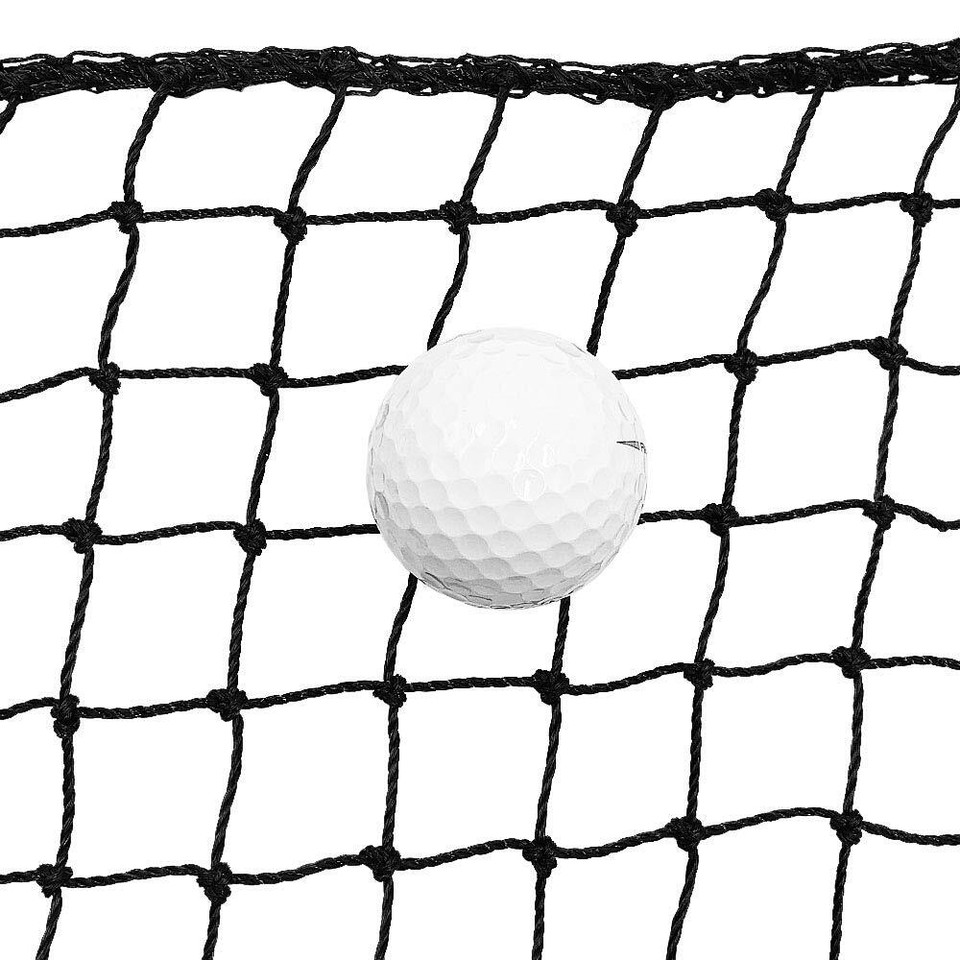 High Impact Backstop Golf Hitting Net (10x10) with 4 Carabiners