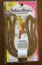 VINTAGE 1960s Goody -UNOPENED- 42 Mini Wired Braid Blonde 8500