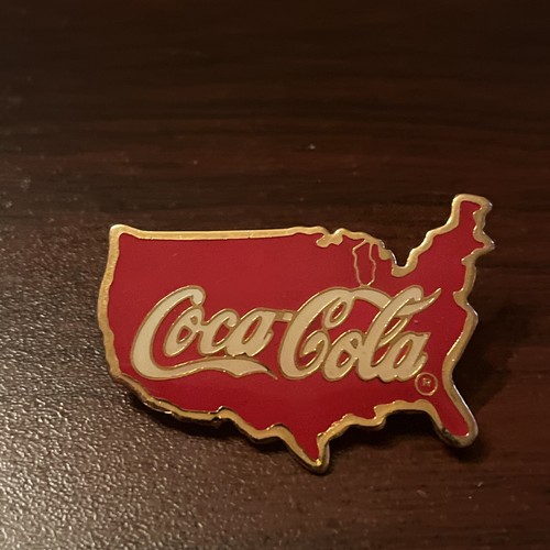 Coca-Cola Coke United States Of America USA Lapel Pin