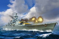 German Gneisenau Battleship 1:700 Modell Trumpeter