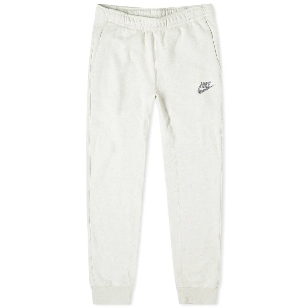 Nike Men's Cream White Heather Sportswear Jogger Sweatpants XL