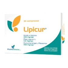 LIPICUR - 30 COMPRESSE INTEGRATORE - PHARMEXTRACTA