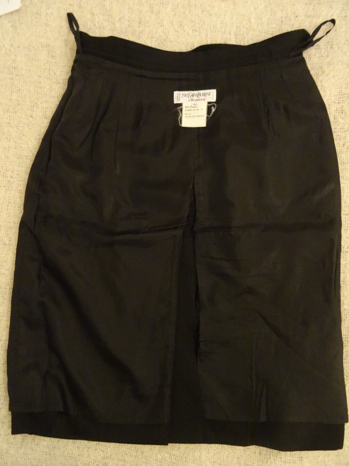 Jupe YVES SAINT LAURENT rive gauche laine T.42