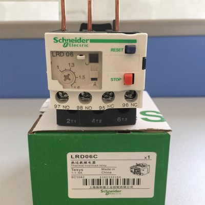 1PC LRD06C Strombereich 1A-1.6A Thermisches Überlastrelais Neu  ML