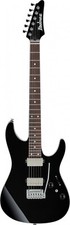 IBANEZ AZ42P1-BK, AZ Premium E-Gitarre 6 String - Black + Gig Bag