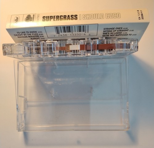 Supergrass - I Should Coco 95 UK import Indie Rock cassette tape 1st Britpop V++ - Picture 3 of 3