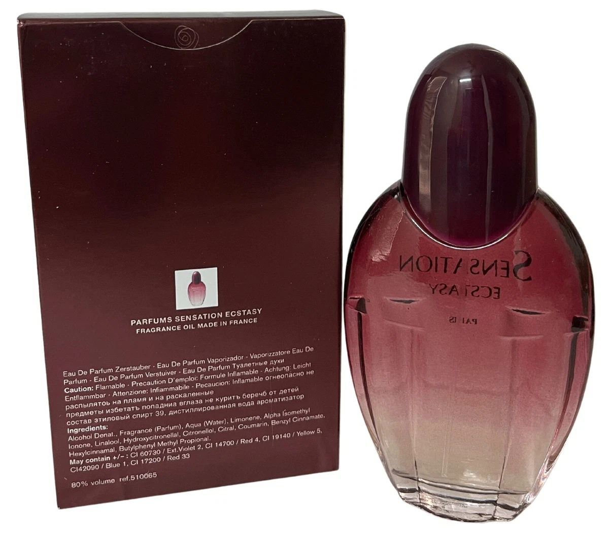 SENSATION ECSTASY PERFUME FOR WOMEN 3.3 0Z 100 ML EDP SPRAY