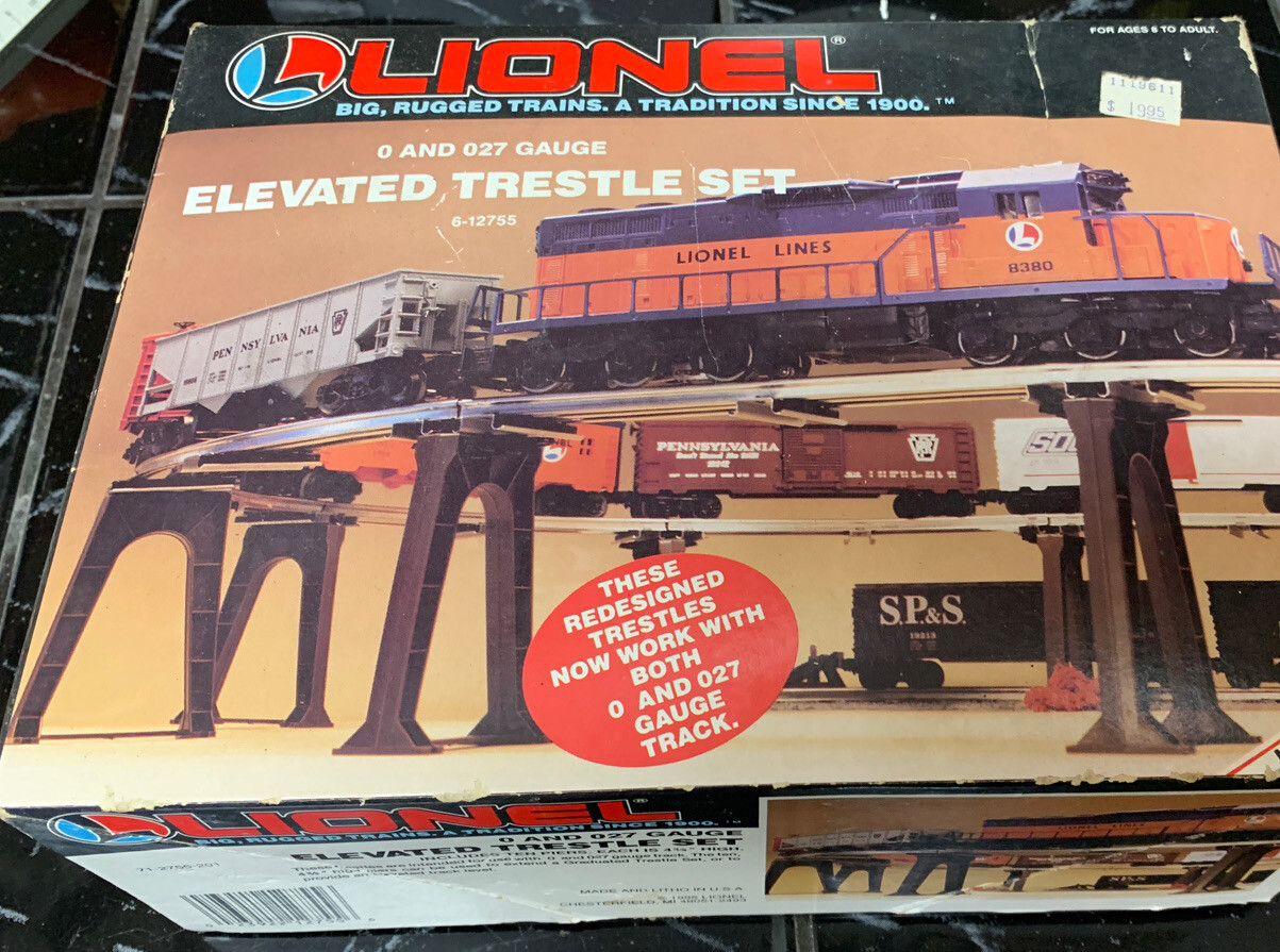 lionel elevated trestle set