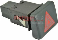 Original Metzger hazard warning switch 0916290 for Audi