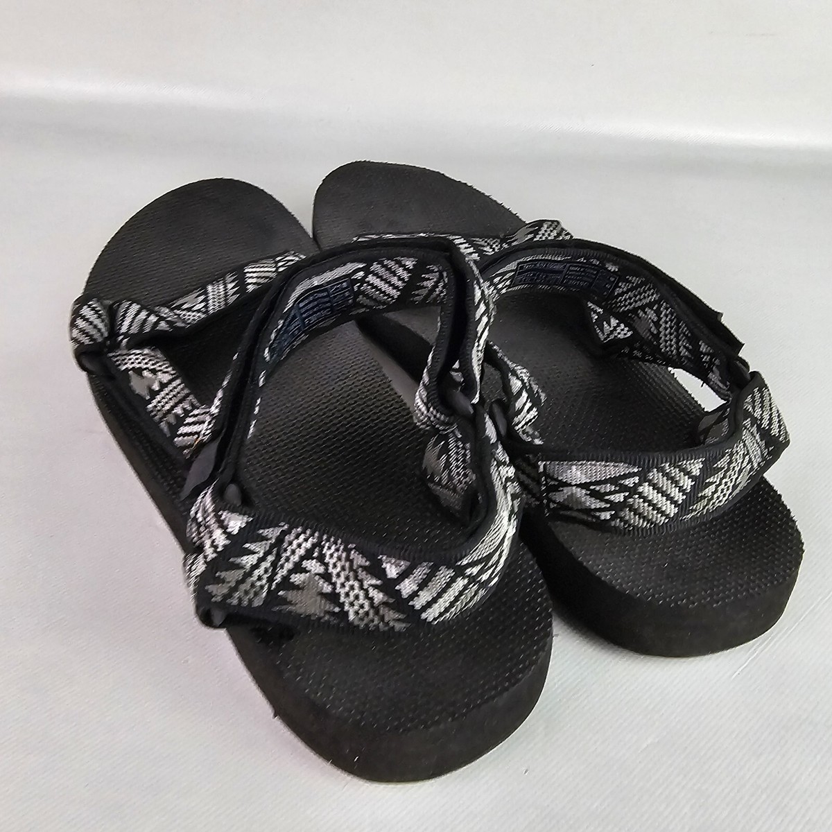 Teva Black With Geometric Aztec Straps Sandals Men\'s 12 Teva Men main image 2