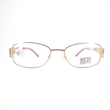 South Hampton SH 907 RO Eyeglasses Frames Pink Rectangular Full Rim 51-17-135 mm