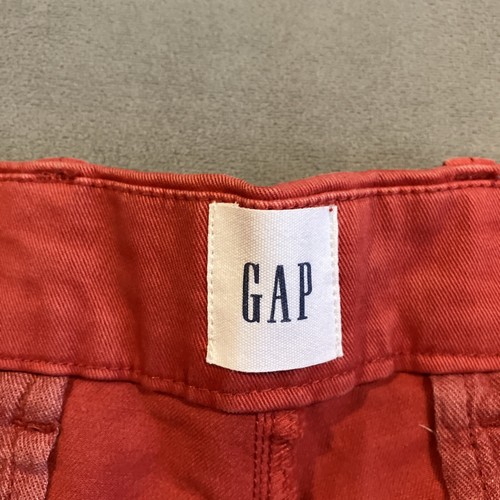 Gap - 7" Lived In Shorts - Beautiful Coral Color - Size 40" X 7" Inseam - Picture 2 of 5