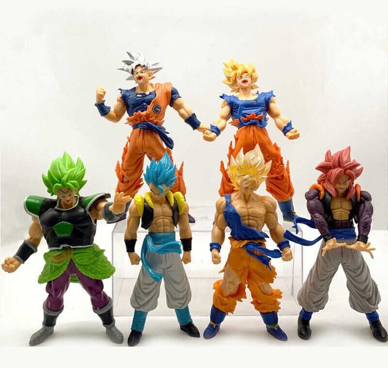 【※グリーズマン】　タンクトップBKM　BROLY+VEGETA 25cm Dragon Ball Z Broly vs Goku Super Saiyan Figure - Anime