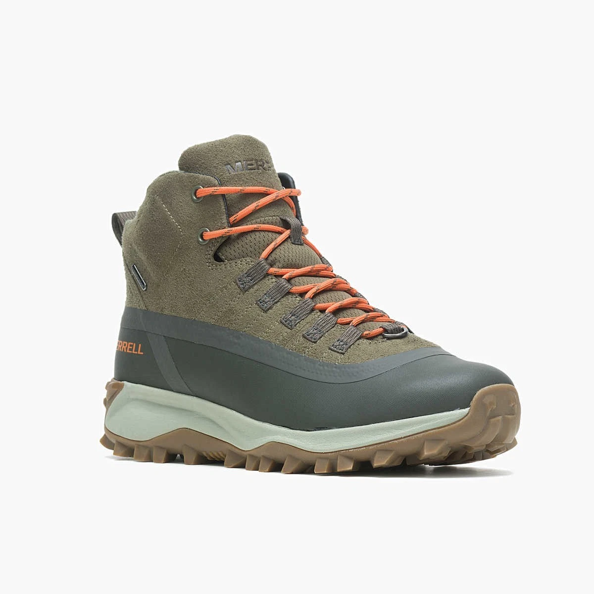 Merrell - Thermo Snowdrift - Men's Mid Hiking Boot - 7M - WP, SR & Insul.- Olive