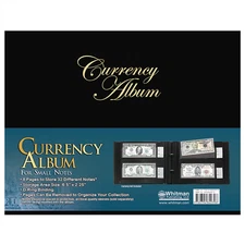 Whitman Currency Album for Small Notes - Paper Money Collectors