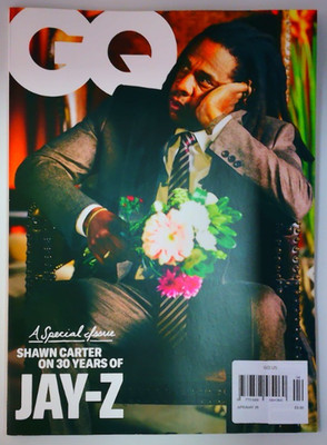 GQ magazine USA April/May 2026 Shawn Carter on 30 years of Jay-Z +Grooming pages