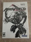 SEGA MadWorld Nintendo Wii Action & Adventure M NTSC-U/C Manual Included 2009