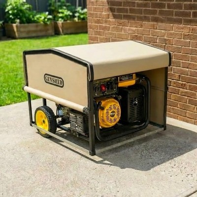 Generator Shed For Storing & Running Generator Outdoor - Combining Generator ...