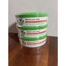 Nursery Fresh Diaper Pail Refills 3-Pack 7-Layer Bags Fits Diaper Genie Elite