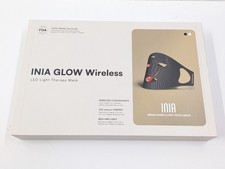 INIA Red Light Therapy Mask for Face, Glow Wireless LED Face Mask Light