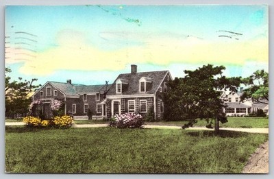 Mabel Read Surprise Antique Shop Harwichport MA Postcard Cape Cod 1954 AA528