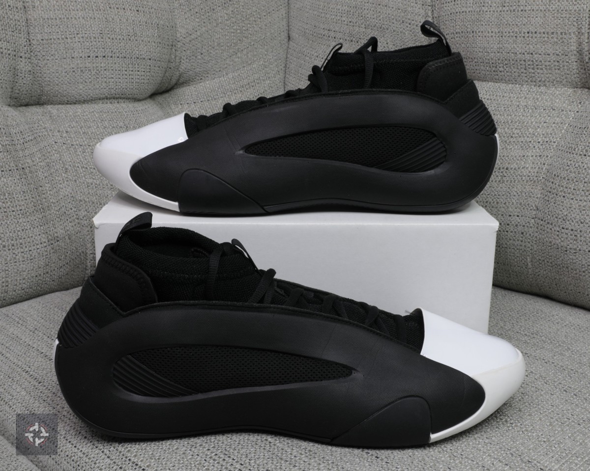 Adidas Harden Volume 8 After Hours Black White Shoes Men's Size 14