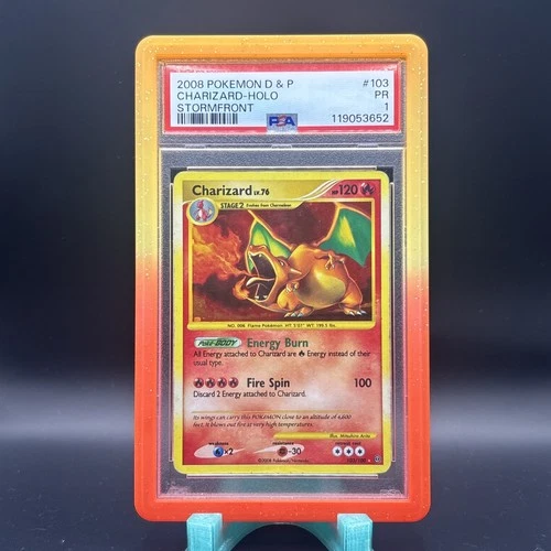 2008 Pokemon Diamond & Pearl Stormfront #103 Charizard-Holo PSA 1
