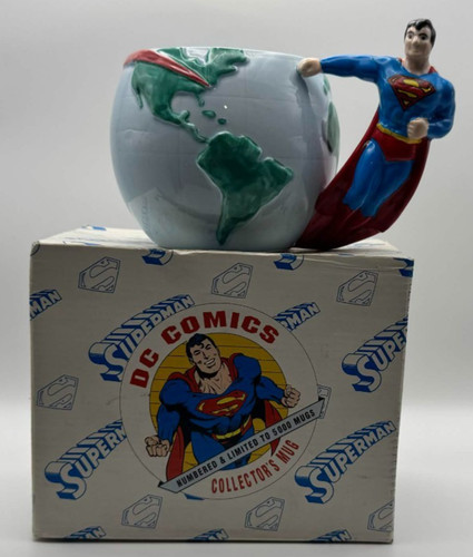 Superman "Around the World" DC Mug Collectors Series - Original Box