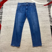 Mavi Pants Mens 35 Blue Jeans Denim Pocket Outdoors Zach Western Casual 35x32