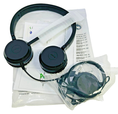 Jabra Evolve 40 UC Stereo USB Headset 4999-823-409 Open Box New Qty