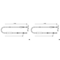 2X Bosch Handbremsseil Seilzug Handbremse Links+Rechts Passend FüR Audi A2