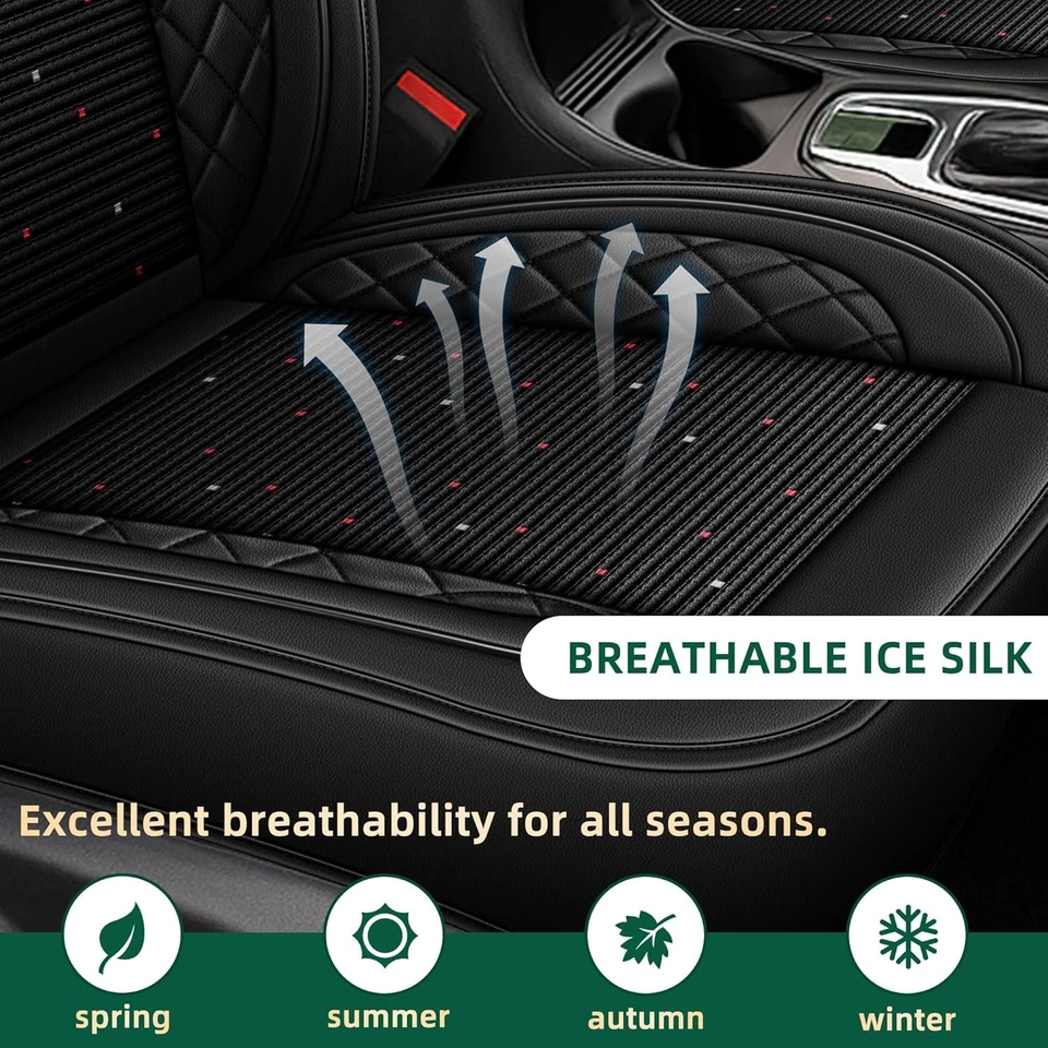 Car Seat Covers Fit For Mazda CX-3 2016-2021 Faux Leather 2 Seat Cushions - Imagem 4 de 4