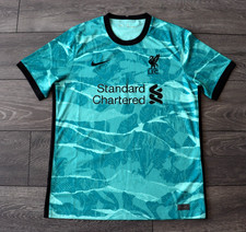 MENS LARGE LIVERPOOL AWAY FOOTBALL SHIRT 2020-2021 SOCCER JERSEY NIKE ORIGINAL