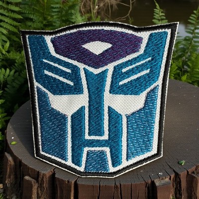 Transformer Embroidery Patch 3.56'' x 3.57''