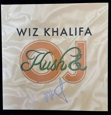 Wiz Khalifa In Original Autographed Rap & Hip Hop Memorabilia for
