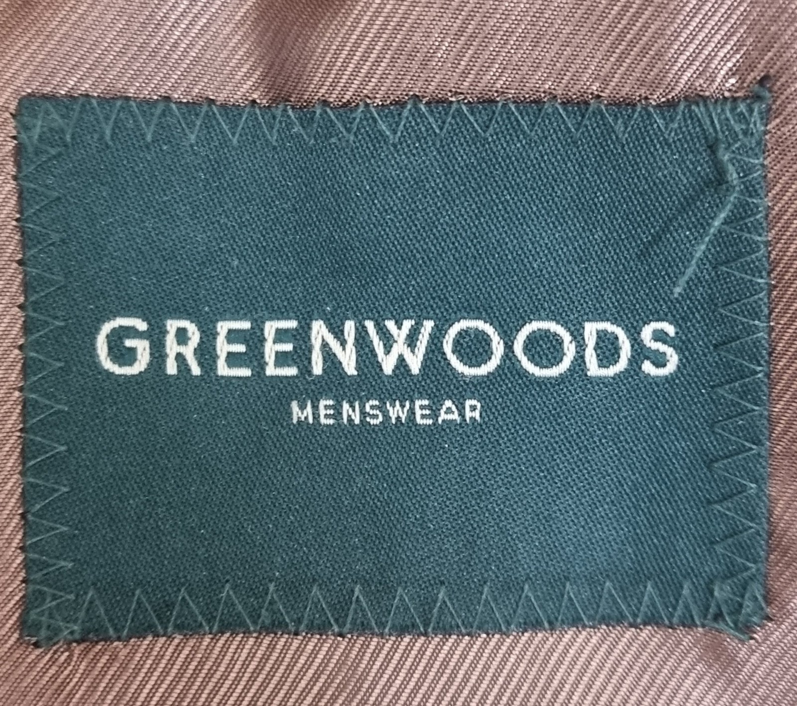 Greenwoods Overcoat Men's 44R Black Cashmere Blend Wool Long image 3