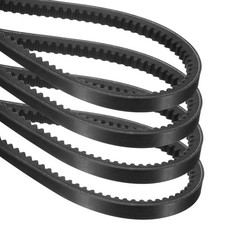 4Pcs AX54 EPDM V-Belt, Raw Edge Cogged V Belt, 56" Outer Circumference