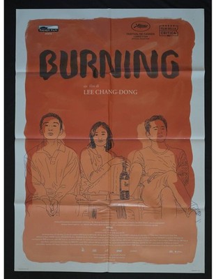 manifesto BURNING l'amore brucia Lee Chang dong Jeon Jong seo Yoo Ah in A562