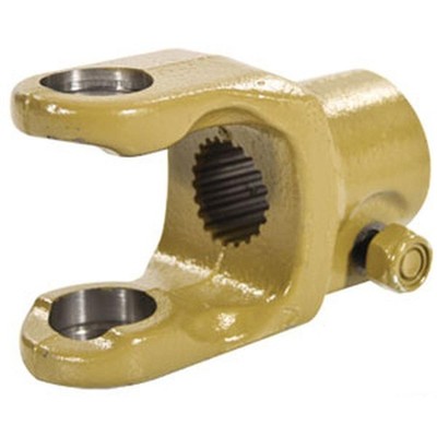 A-AW25433-AI Implement Yoke, 2400 Series, 1 3/8'' 21 Spline, W/ Clamp Bolt