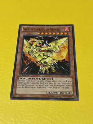 YUGI - Oh Card Sacred Phoenix Of Nephthys EN 004