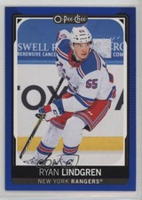 2021-22 O-Pee-Chee Blue Border Ryan Lindgren #287 1fa0