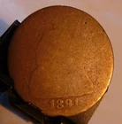 1891 P SEATED LIBERTY DIME GOOD FILLER ACTUAL COIN