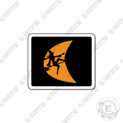 Fits Ditch Witch Front Decal - 6.5'' x 5.5'' - 7 YEAR OUTDOOR 3M VINYL!