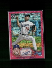 2023 Topps Chrome Magenta Speckle Refractors #22 Michael Grove RC /250