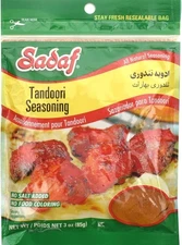 (Free Duty Tax) Sadaf Tandoori Seasoning - Tandoori Masala of 12 Spices - Ta
