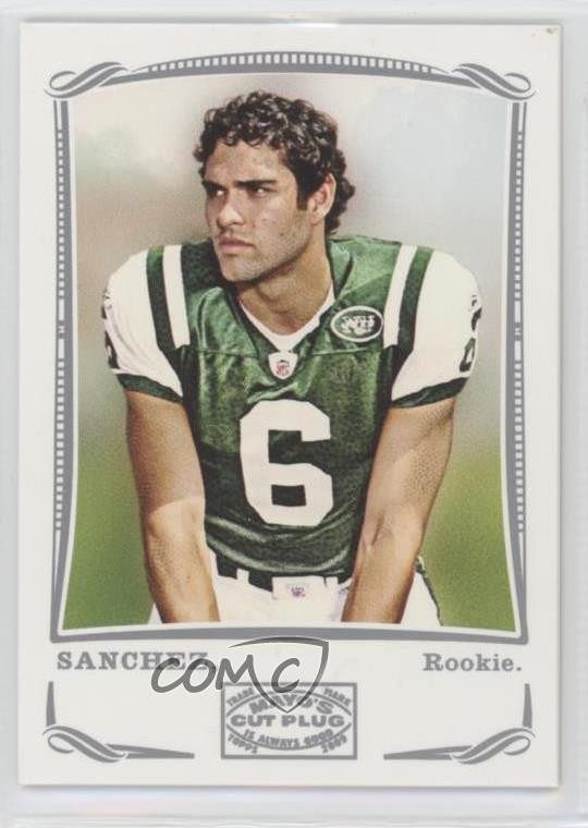 2009 Topps Mayo Silver Mark Sanchez #178 Rookie RC 0o37