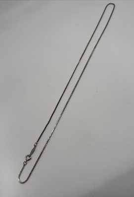 Vintage Napier Silber Kette Halskette mit Verschluss 20'' lang