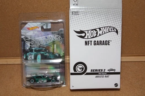Hot Wheels NFTG Garage Series 2 Premium Aristo Rat *Bubble Cracked*