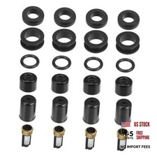 Fuel Injector O Rings Seals with Micro Filters Fuel Injector Repair Kit for