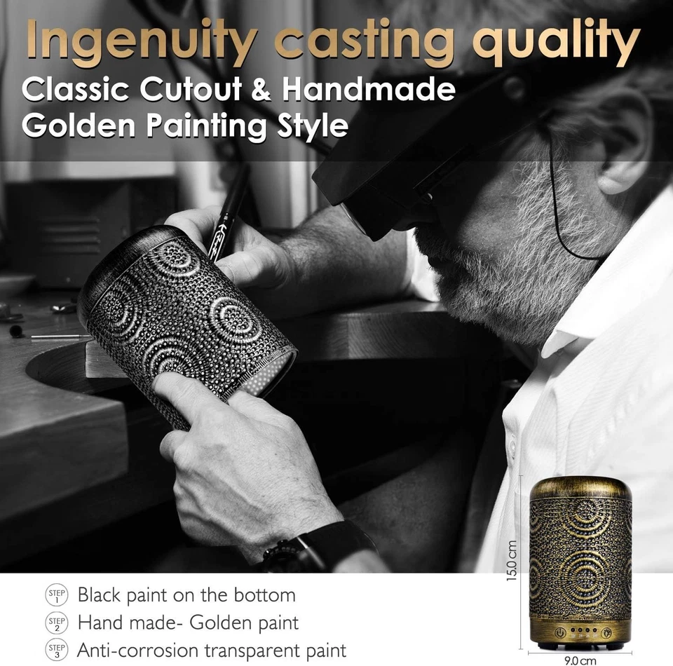 Metall Diffusor | 7 Farben | Timer - Bild 2 von 4